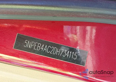 2013 Hyundai Sonata Gls из США, поврежденный, VIN 5NPEB4AC2DH734115
